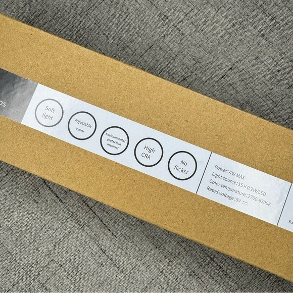 Sparkle & Co. LED Portable Desk Lamp Rechargeable Desk Light Nwt - Picture 9 of 10